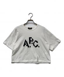A.P.C.（アーペーセー）の古着「DECALEプリントTシャツ」｜ホワイト