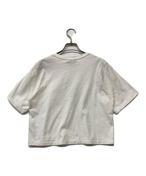 A.P.C.（アーペーセー）A.P.C. (アーペーセー) DECALEプリントTシャツ ホワイト サイズ:Ｓの古着・服飾アイテム