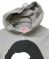 A BATHING APE (アベイシングエイプ) プリントプルオーバーパーカー グレー サイズ:FREE：6000円