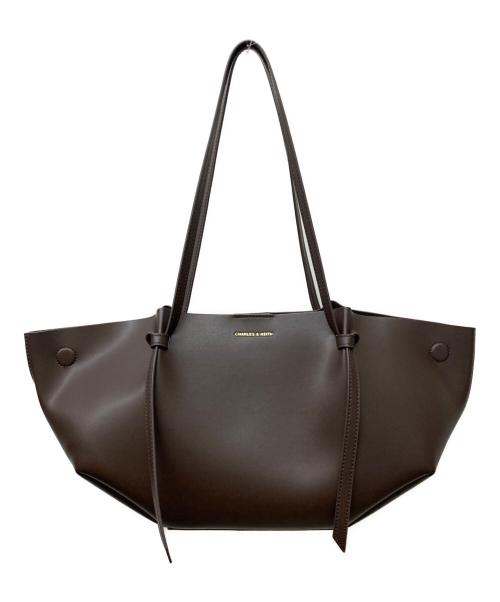 CHARLES & KEITH（チャールズアンドキース）CHARLES & KEITH (チャールズアンドキース) カルラ トートバッグ エスプレッソブラウンの古着・服飾アイテム