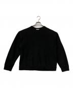 ATONエイトン）の古着「SUVIN GARMENT DYE CREWNECK PULLOVER」｜ブラック