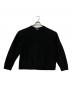 ATON（エイトン）の古着「SUVIN GARMENT DYE CREWNECK PULLOVER」｜ブラック