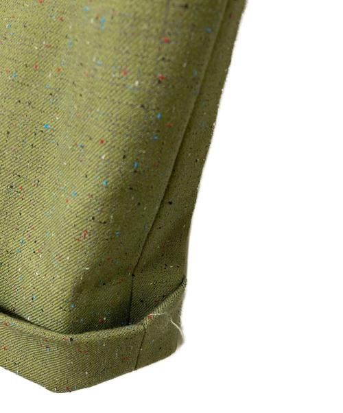 GUCCI（グッチ）GUCCI (グッチ) ネップスラックスパンツ オリーブ サイズ:44Rの古着・服飾アイテム