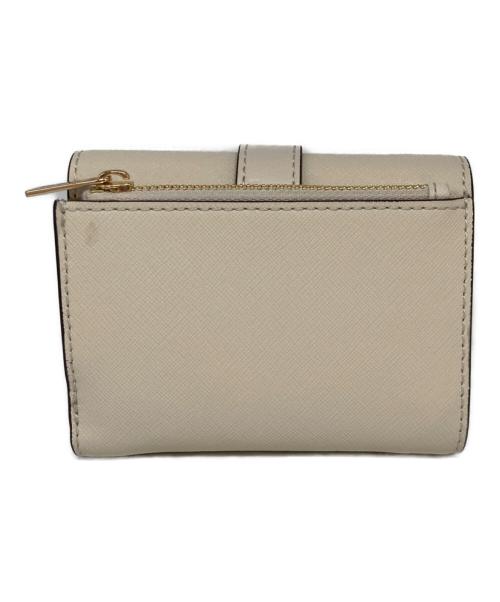 MICHAEL KORS（マイケルコース）MICHAEL KORS (マイケルコース) 3つ折り財布 アイボリーの古着・服飾アイテム