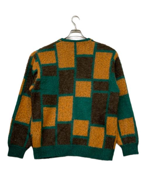 BEAMS（ビームス）BEAMS (ビームス) シャギーニットカーディガン マルチカラー サイズ:Mの古着・服飾アイテム