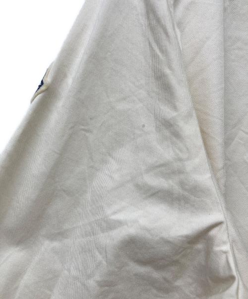MONCLER（モンクレール）MONCLER (モンクレール) コットンギャバジンシャツジャケット アイボリー サイズ:SIZE Lの古着・服飾アイテム