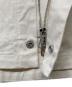 中古・古着 MONCLER (モンクレール) コットンギャバジンシャツジャケット アイボリー サイズ:SIZE L：40000円