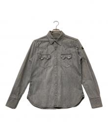 TMT（ティーエムティー）の古着「15AW デニムウエスタンシャツ」｜グレー