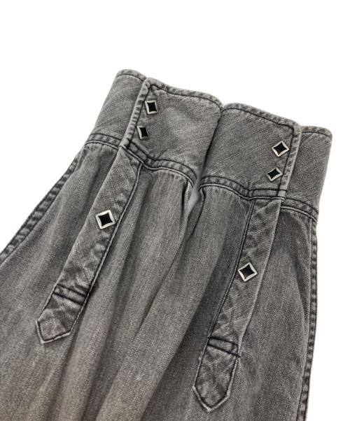 TMT（ティーエムティー）TMT (ティーエムティー) 15AW デニムウエスタンシャツ グレー サイズ:SIZE Mの古着・服飾アイテム