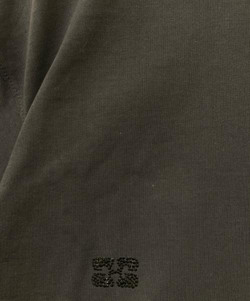 GANNI（ガニー）GANNI (ガニー) ヘビーコットンTシャツ グレー サイズ:SIZE Sの古着・服飾アイテム