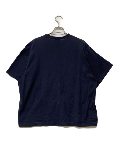 KOLOR（カラー）KOLOR (カラー) 23AW Navy Printed T-Shirt ネイビー サイズ:Ｍの古着・服飾アイテム