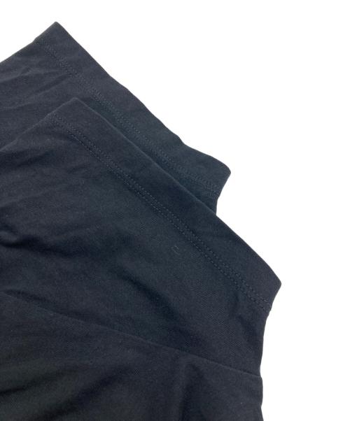 MM6 Maison Margiela（エムエムシックスメゾンマルジェラ）MM6 Maison Margiela (エムエムシックスメゾンマルジェラ) Signature Patch Tee（シグネチャーパッチ ティー） ブラック サイズ:SIZE Lの古着・服飾アイテム