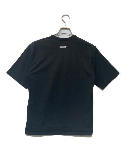 beautiful people（ビューティフルピープル）beautiful people (ビューティフルピープル) giza cotton jersey embroidery T-shirt/ギザ コットン ジャージー エンブロイダリー ティーシャツ ブラック サイズ:Sの古着・服飾アイテム
