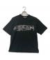 beautiful people（ビューティフルピープル）の古着「giza cotton jersey embroidery T-shirt/ギザ コットン ジャージー エンブロイダリー ティーシャツ」｜ブラック