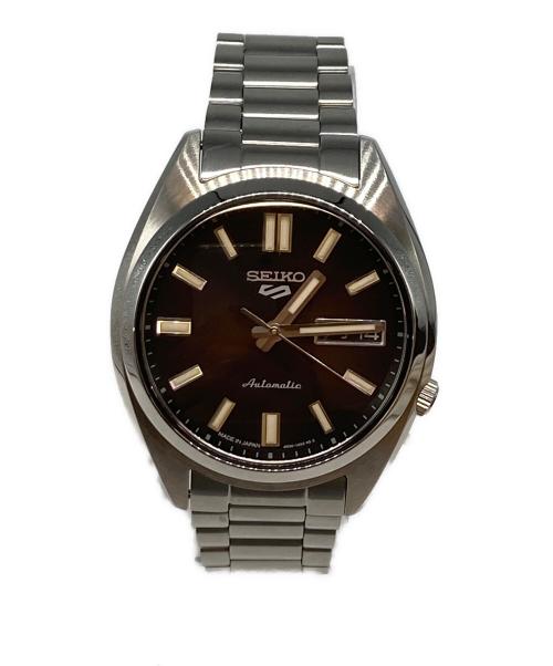 SEIKO（セイコー）SEIKO (セイコー) JOURNAL STANDARD (ジャーナルスタンダード) 別注 5 SPORTS ブラウン サイズ:14㎝の古着・服飾アイテム
