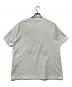 maison kitsune (メゾンキツネ) カレッジロゴカットソー ホワイト サイズ:SIZE M：7000円