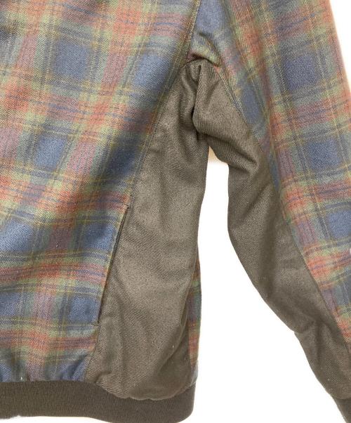 FRED PERRY（フレッドペリー）FRED PERRY (フレッドペリー) チェック柄ジップジャケット ネイビー サイズ:Freeの古着・服飾アイテム