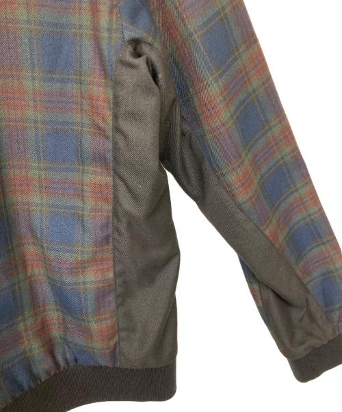 FRED PERRY（フレッドペリー）FRED PERRY (フレッドペリー) チェック柄ジップジャケット ネイビー サイズ:Freeの古着・服飾アイテム
