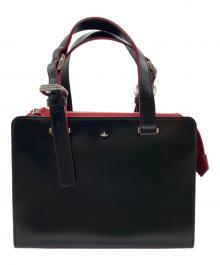 Vivienne Westwood（ヴィヴィアンウエストウッド）の古着「SIMPLE TINY ORB 2way(シンプル タイニー オーブ ツーウェイ)」｜レッド×ブラック