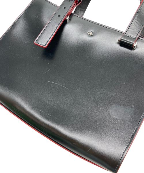 Vivienne Westwood（ヴィヴィアンウエストウッド）Vivienne Westwood (ヴィヴィアンウエストウッド) SIMPLE TINY ORB 2way(シンプル タイニー オーブ ツーウェイ) レッド×ブラックの古着・服飾アイテム