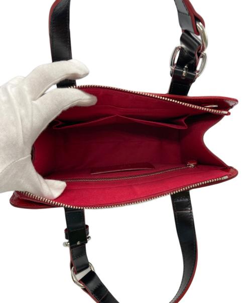 Vivienne Westwood（ヴィヴィアンウエストウッド）Vivienne Westwood (ヴィヴィアンウエストウッド) SIMPLE TINY ORB 2way(シンプル タイニー オーブ ツーウェイ) レッド×ブラックの古着・服飾アイテム