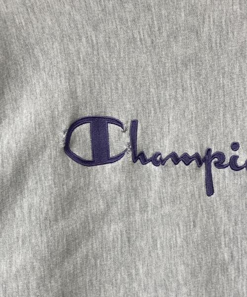 Champion REVERSE WEAVE（チャンピオン リバース ウィーブ）Champion REVERSE WEAVE (チャンピオン リバース ウィーブ) 90s前期ヴィンテージUSA製ロゴ刺繍スウェット グレー サイズ:Lの古着・服飾アイテム