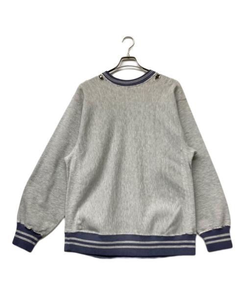 Champion REVERSE WEAVE（チャンピオン リバース ウィーブ）Champion REVERSE WEAVE (チャンピオン リバース ウィーブ) 90s前期ヴィンテージUSA製ロゴ刺繍スウェット グレー サイズ:Lの古着・服飾アイテム