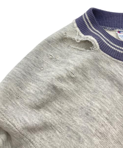 Champion REVERSE WEAVE（チャンピオン リバース ウィーブ）Champion REVERSE WEAVE (チャンピオン リバース ウィーブ) 90s前期ヴィンテージUSA製ロゴ刺繍スウェット グレー サイズ:Lの古着・服飾アイテム