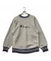 Champion REVERSE WEAVE（チャンピオン リバース ウィーブ）の古着「90s前期ヴィンテージUSA製ロゴ刺繍スウェット」｜グレー