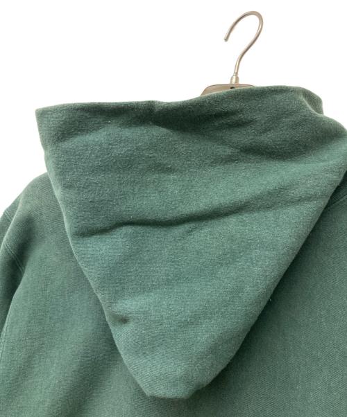 Champion REVERSE WEAVE（チャンピオン リバース ウィーブ）Champion REVERSE WEAVE (チャンピオン リバース ウィーブ) 80s中期ヴィンテージカレッジプリントプルオーバーパーカー グリーン サイズ:sizeLの古着・服飾アイテム