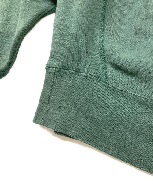Champion REVERSE WEAVE（チャンピオン リバース ウィーブ）Champion REVERSE WEAVE (チャンピオン リバース ウィーブ) 80s中期ヴィンテージカレッジプリントプルオーバーパーカー グリーン サイズ:sizeLの古着・服飾アイテム
