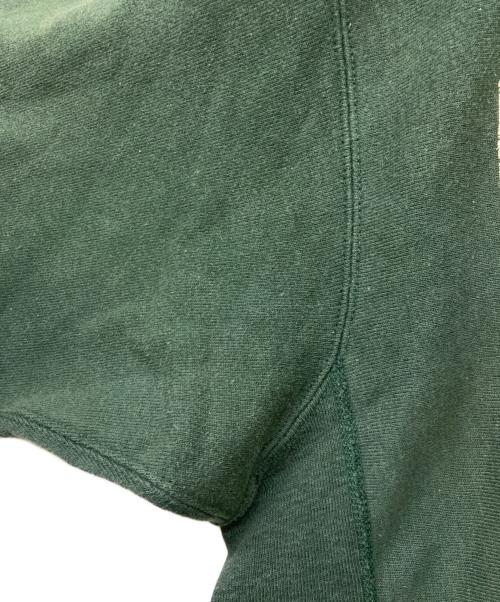 Champion REVERSE WEAVE（チャンピオン リバース ウィーブ）Champion REVERSE WEAVE (チャンピオン リバース ウィーブ) 80s中期ヴィンテージカレッジプリントプルオーバーパーカー グリーン サイズ:sizeLの古着・服飾アイテム
