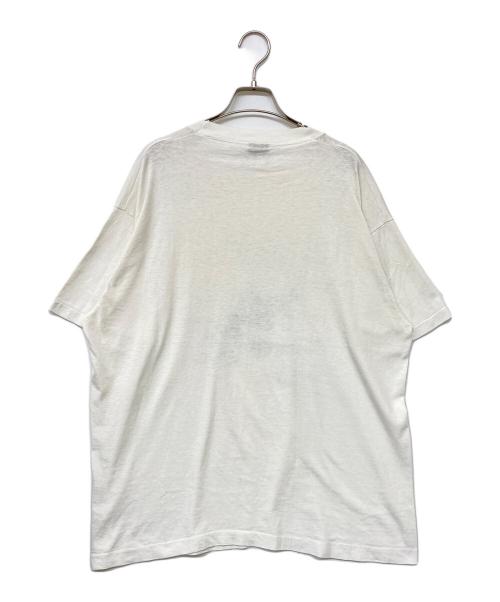 SCREEN STARS BEST（スクリーンズスターズベスト）SCREEN STARS BEST (スクリーンズスターズベスト) 90s USA製フィッシングコメディアートプリントTシャツ ホワイト サイズ:XLの古着・服飾アイテム