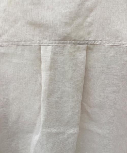 JUSGLITTY（ジャスグリッティー）JUSGLITTY (ジャスグリッティー) 2WAYリネンライクシアーシャツ ピンク サイズ:2の古着・服飾アイテム