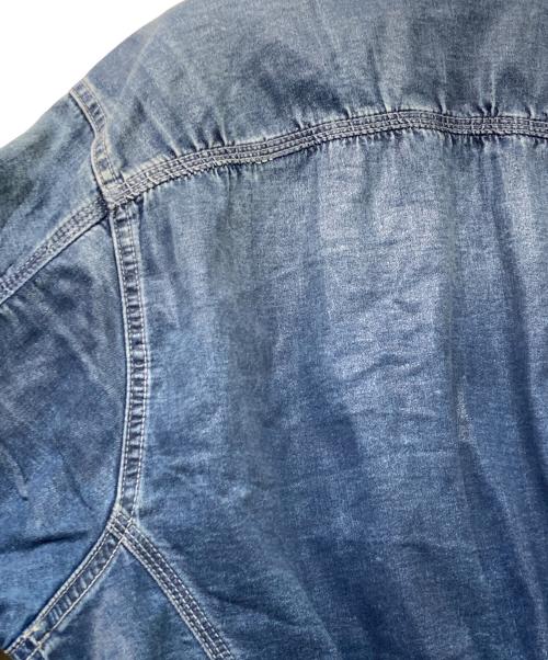DIESEL（ディーゼル）DIESEL (ディーゼル) デニムボンバージャケット インディゴ サイズ:sizeSの古着・服飾アイテム
