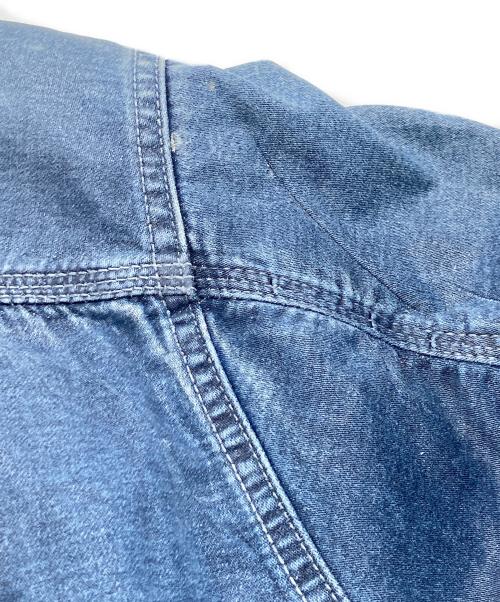 DIESEL（ディーゼル）DIESEL (ディーゼル) デニムボンバージャケット インディゴ サイズ:sizeSの古着・服飾アイテム