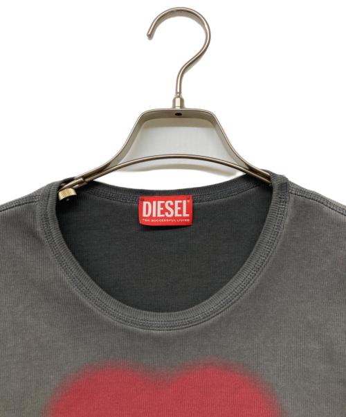 DIESEL（ディーゼル）DIESEL (ディーゼル) T-ELE TEET(チートエレ) ブラック サイズ:Ｍの古着・服飾アイテム