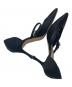 中古・古着 Manolo Blahnik (マノロ ブラニク) ポインテッドトゥパンプス ブラック サイズ:size23㎝：8000円