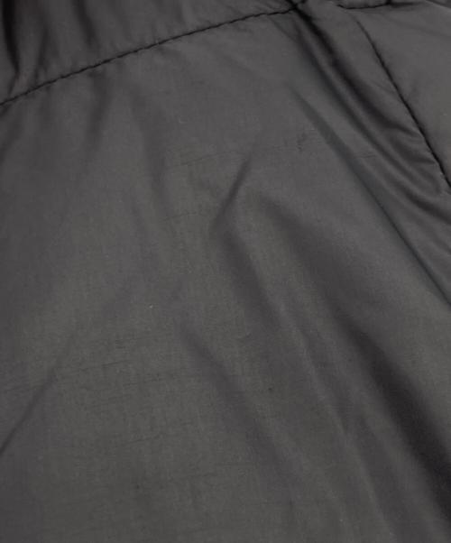 blanc basque（ブランバスク）BLANC basque (ブランバスク) ウールブレンド切替ダウンコート ブラック×グレー サイズ:SIZE 40の古着・服飾アイテム