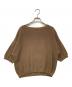VERMEIL par iena (ヴェルメイユ パー イエナ) 畔ワイドネックオーバープルオーバー ブラウン サイズ:SIZE Free：5000円