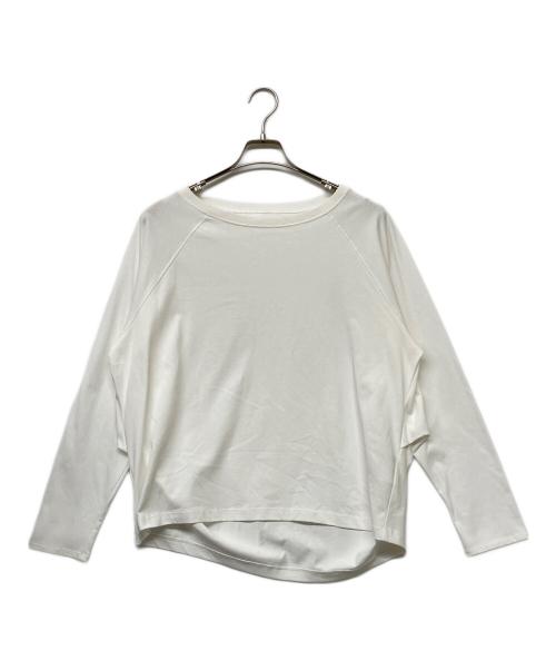 Spick and Span（スピック＆スパン）Spick and Span (スピック＆スパン) ボートネックバックタックプルオーバー ホワイト サイズ:Freeの古着・服飾アイテム