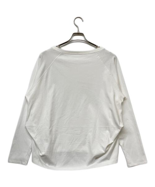Spick and Span（スピック＆スパン）Spick and Span (スピック＆スパン) ボートネックバックタックプルオーバー ホワイト サイズ:Freeの古着・服飾アイテム