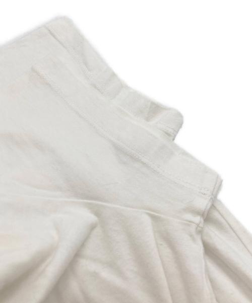 MaxMara（マックスマーラ）MaxMara (マックスマーラ) ロゴプリントTシャツ ホワイト サイズ:SIZE Mの古着・服飾アイテム