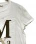 中古・古着 MaxMara (マックスマーラ) ロゴプリントTシャツ ホワイト サイズ:SIZE M：5000円