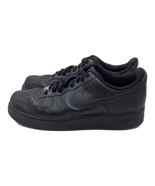 NIKE（ナイキ）NIKE (ナイキ) NIKE AIR FORCE 1'07(ナイキ エア フォース ワン ゼロセブン) ブラック サイズ:size29㎝の古着・服飾アイテム