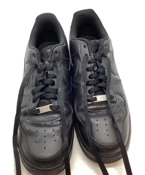NIKE（ナイキ）NIKE (ナイキ) NIKE AIR FORCE 1'07(ナイキ エア フォース ワン ゼロセブン) ブラック サイズ:size29㎝の古着・服飾アイテム
