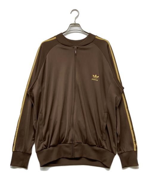 adidas（アディダス）adidas (アディダス) ATPトラックジャケット ブラウン サイズ:2XLの古着・服飾アイテム