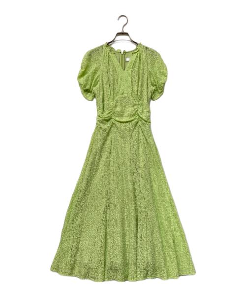 CELFORD（セルフォード）CELFORD (セルフォード) ストレッチレースナローワンピース グリーン サイズ:sizeSの古着・服飾アイテム