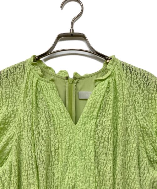 CELFORD（セルフォード）CELFORD (セルフォード) ストレッチレースナローワンピース グリーン サイズ:sizeSの古着・服飾アイテム