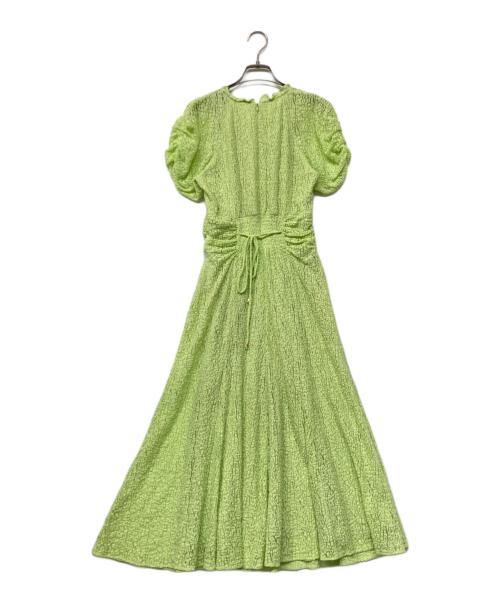 CELFORD（セルフォード）CELFORD (セルフォード) ストレッチレースナローワンピース グリーン サイズ:sizeSの古着・服飾アイテム